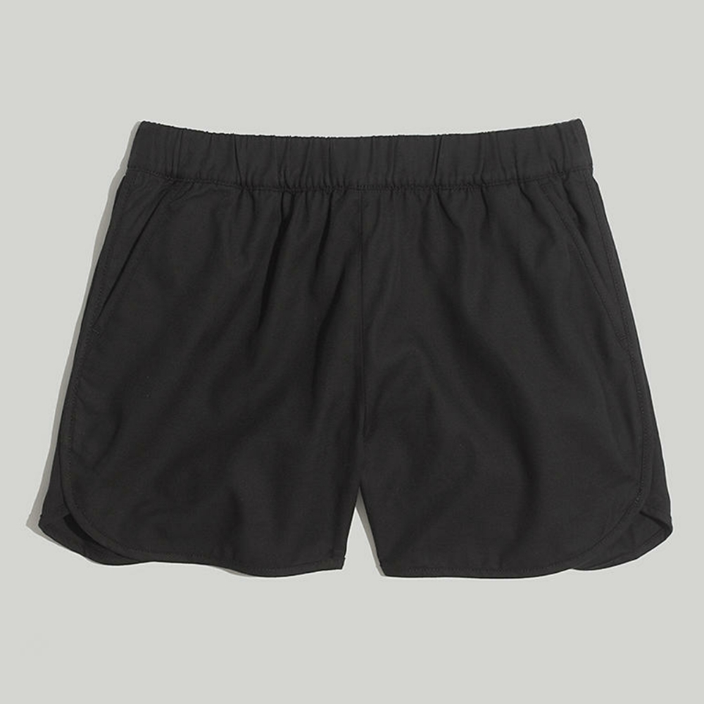 MADEWELL Women Pull-On Black Shorts XS